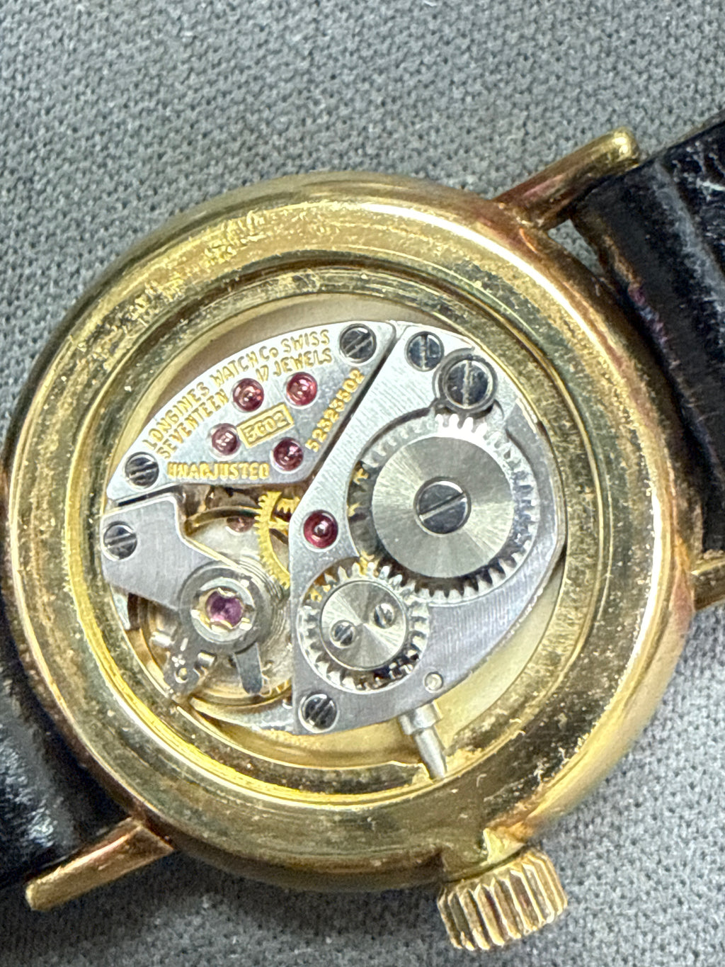 [自產Cal.5602名芯] 1970s Vintage Longines 浪琴包金手動女裝錶 - 原裝簽名霸的 / 實測擺幅264° / 8mm超薄正裝 / 特襯 Omega 原廠扣皮帶