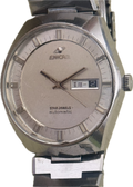 [70年代太空賽車風] Vintage Enicar Star Jewels 太空雙曆｜自家 AR 2167 自動名機 (已抹油保養)・賽車軌道刻度圈・原裝土星鋼帶・立體土星環 Logo