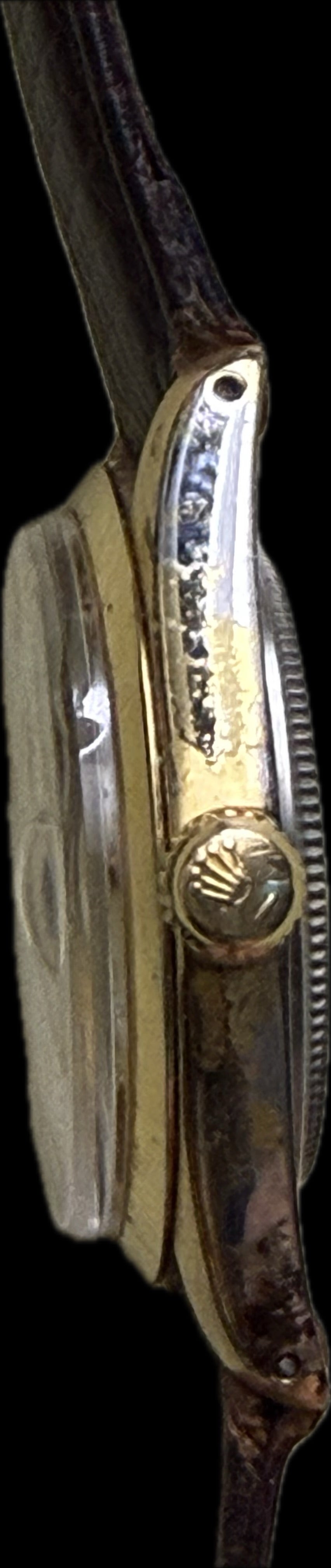 [全勞血統包金老帝] Vintage Tudor Prince Oysterdate 90521 - 奢華黃金色包金殼 / Rolex 原廠包金鎖霸及底蓋 / 高頻 ETA 2784 自動機芯
