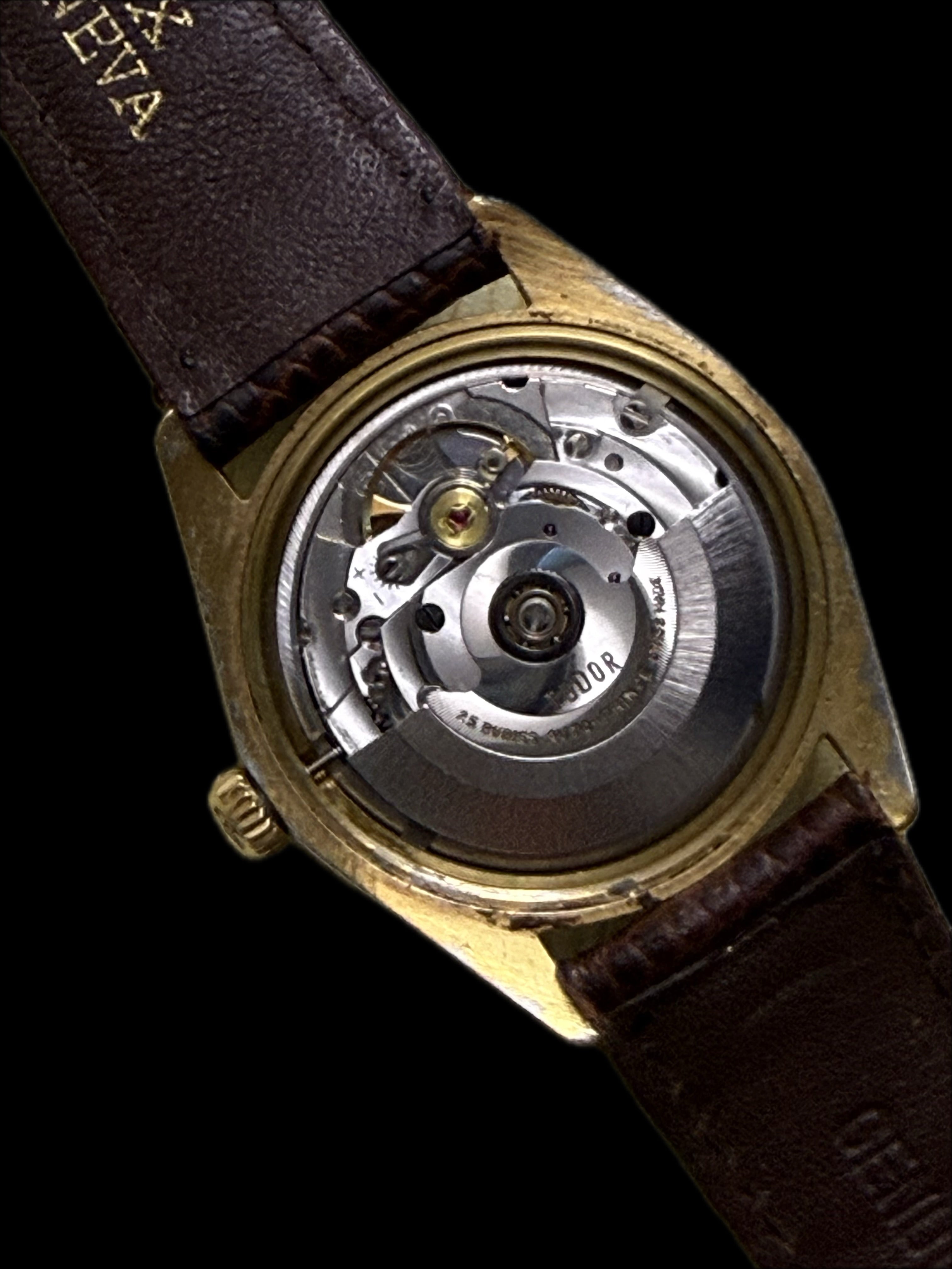 [全勞血統包金老帝] Vintage Tudor Prince Oysterdate 90521 - 奢華黃金色包金殼 / Rolex 原廠包金鎖霸及底蓋 / 高頻 ETA 2784 自動機芯