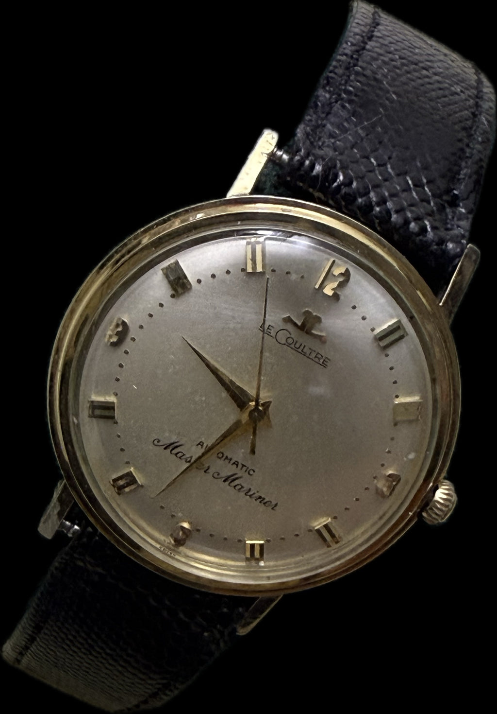 [收藏級撞陀重器] Vintage LeCoultre Master Mariner 航海大師 - 14K金上身 / 經典 Cal. 1200 自動撞陀機芯 / 齊配原廠 JL 包金扣