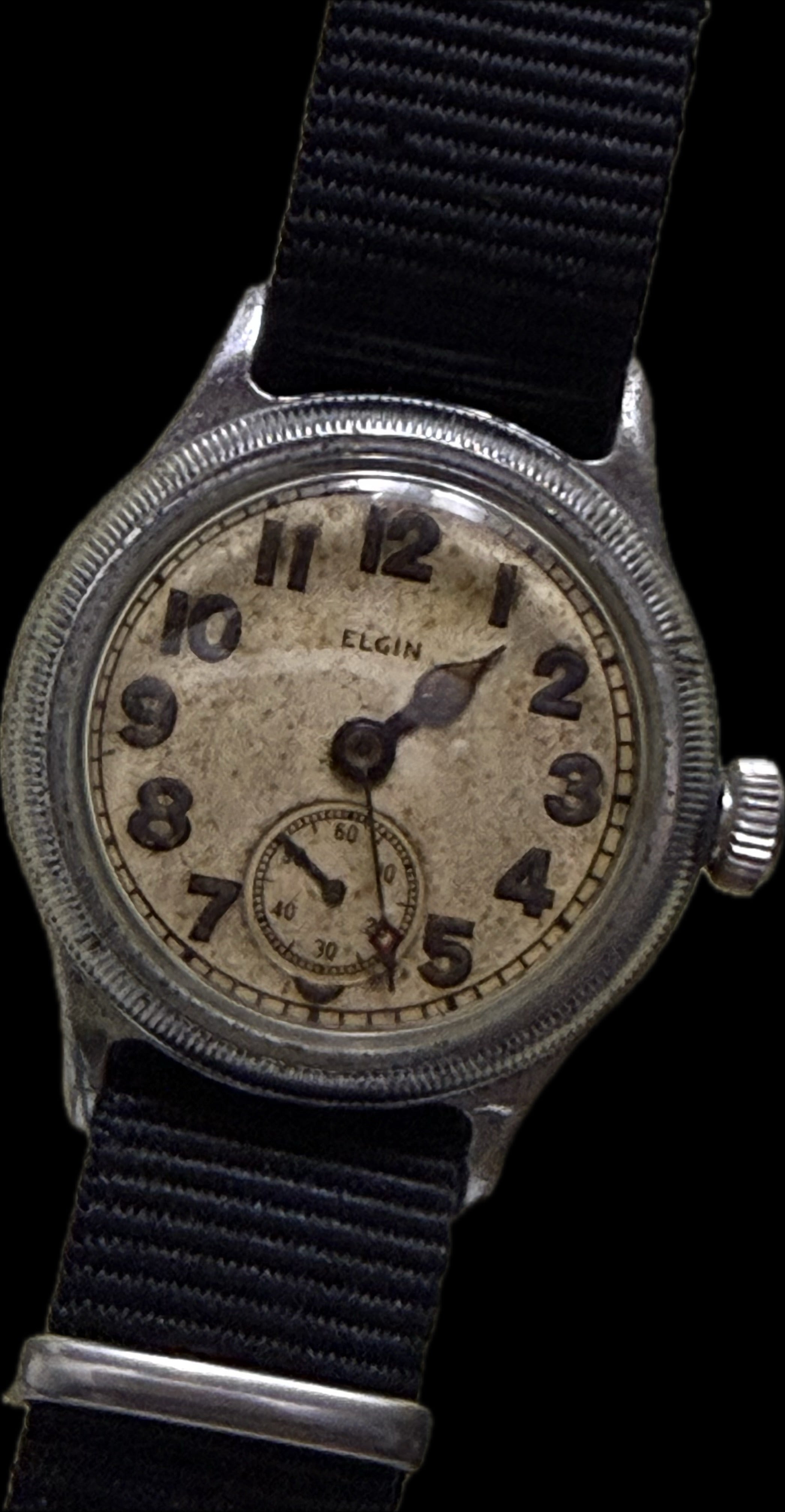 [二戰勝利老兵] Vintage 1945 Elgin Type A-11 美國陸軍航空軍飛行軍錶 - 原裝美製 Cal. 554 機芯 / 幣邊牙圈 / 完整軍規刻印