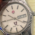 [經典靈動紅錨] Vintage Rado Purple Horse 紫馬雙曆｜高頻 ETA 2878 自動名機 (擺幅 270°+)・經典坑紋狗牙圈・原裝旋轉紅錨・原裝雷達鋼帶