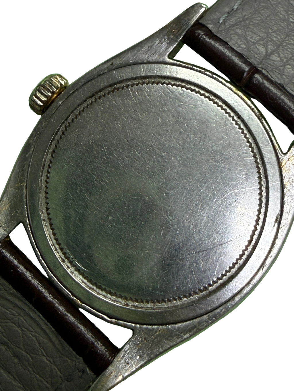⁠[已售出 SOLD OUT 典藏] 1956年製 勞力士 Rolex Oysterdate 6494 手動機械錶 - 原裝牛眼面 / 底蓋 IV.56 / 紅黑曆 / Cal. 1210 / 附原裝包金扣 / 已換新放大鏡膠鏡⁠