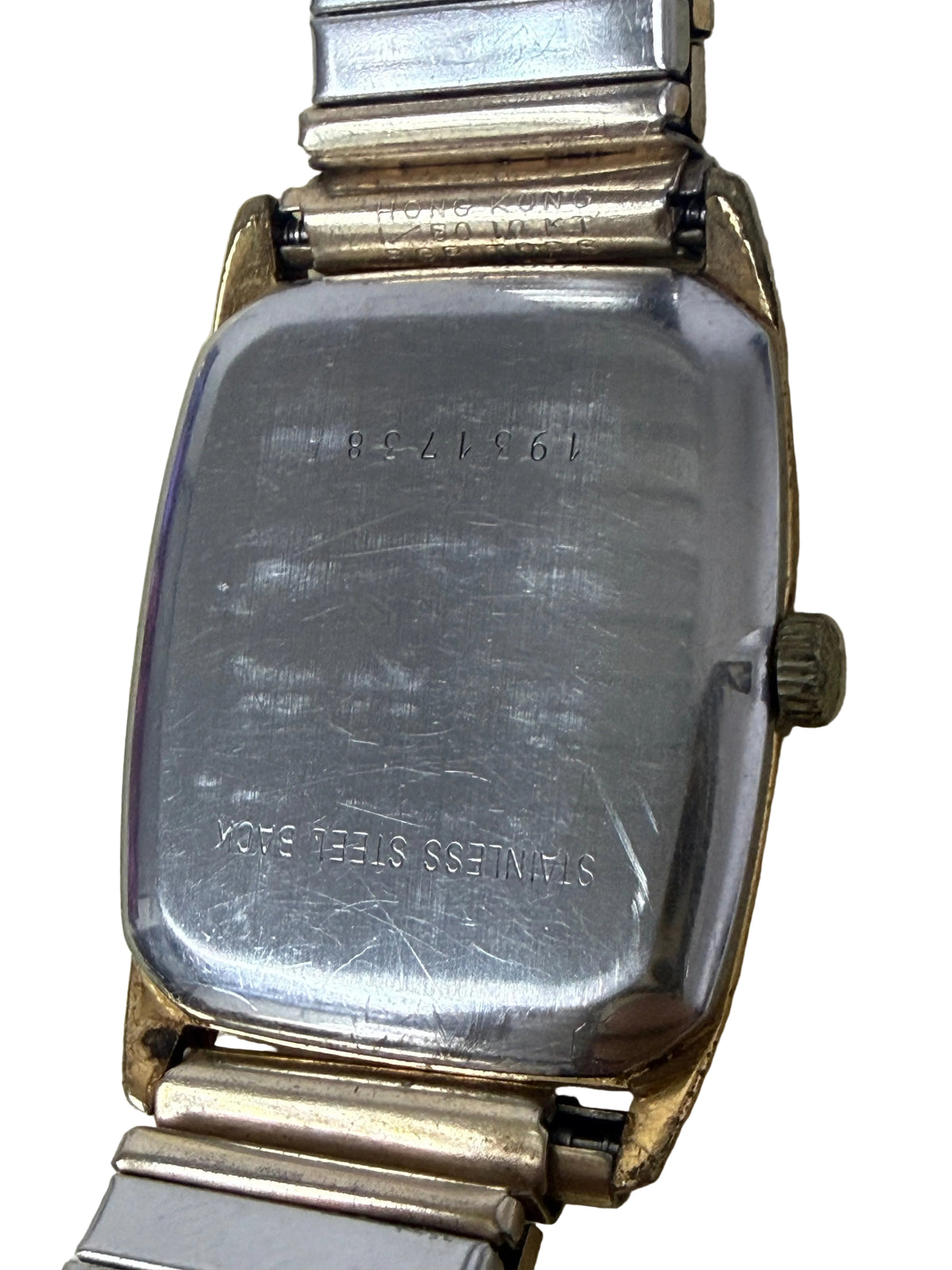 [極薄6mm・Art Deco] 1970s 瑞士浪琴 Longines 古典長方手動機械錶 - 自產 Cal. L847 / 黑金雙菱釘 / 附香港製伸縮帶 / HK$950