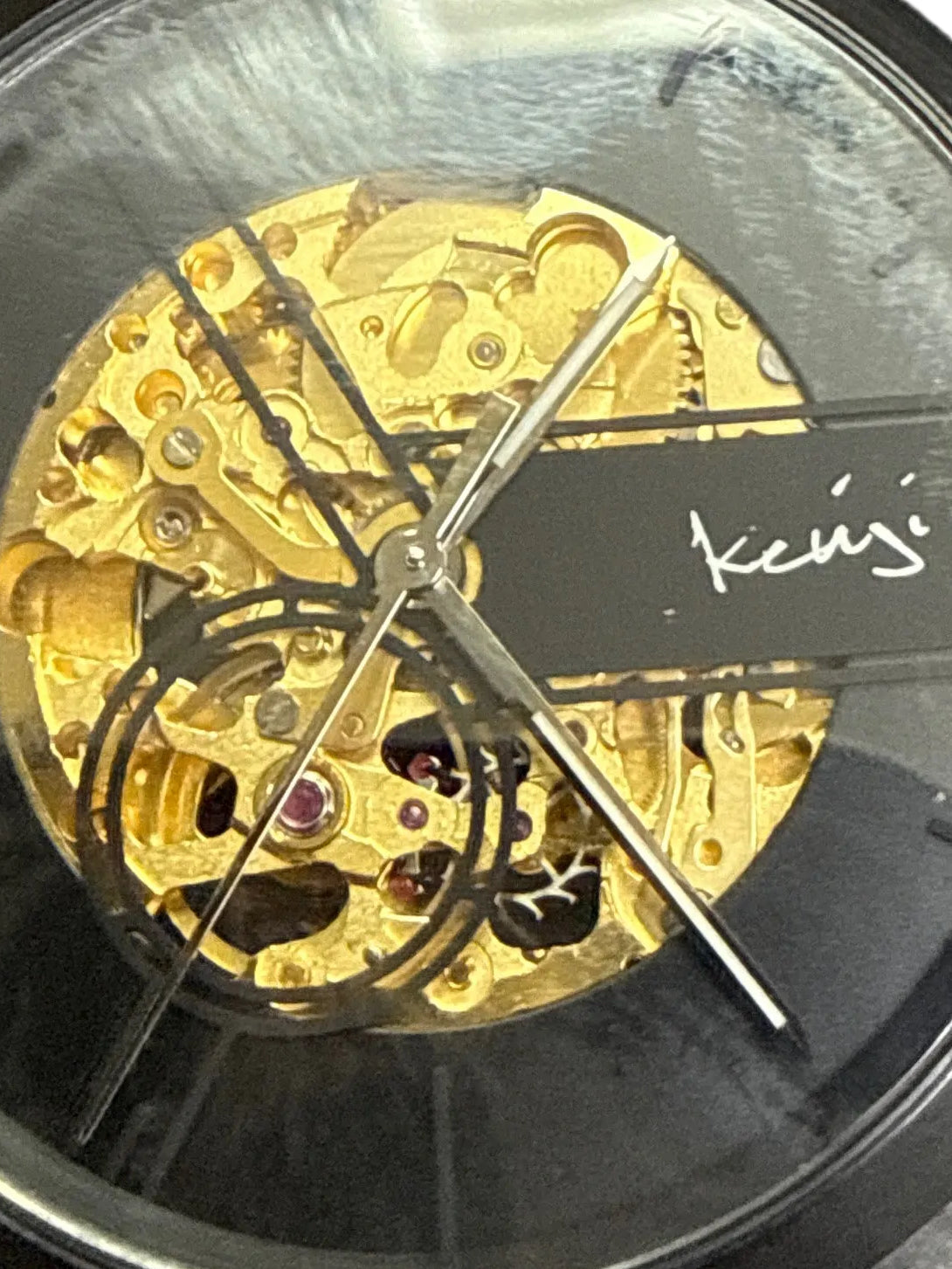 ⁠[全黑金心・日本鏤空名芯] Eoniq Cal. Miyota 8N24 黑色PVD機械錶 (HK$700) | Chrono33⁠