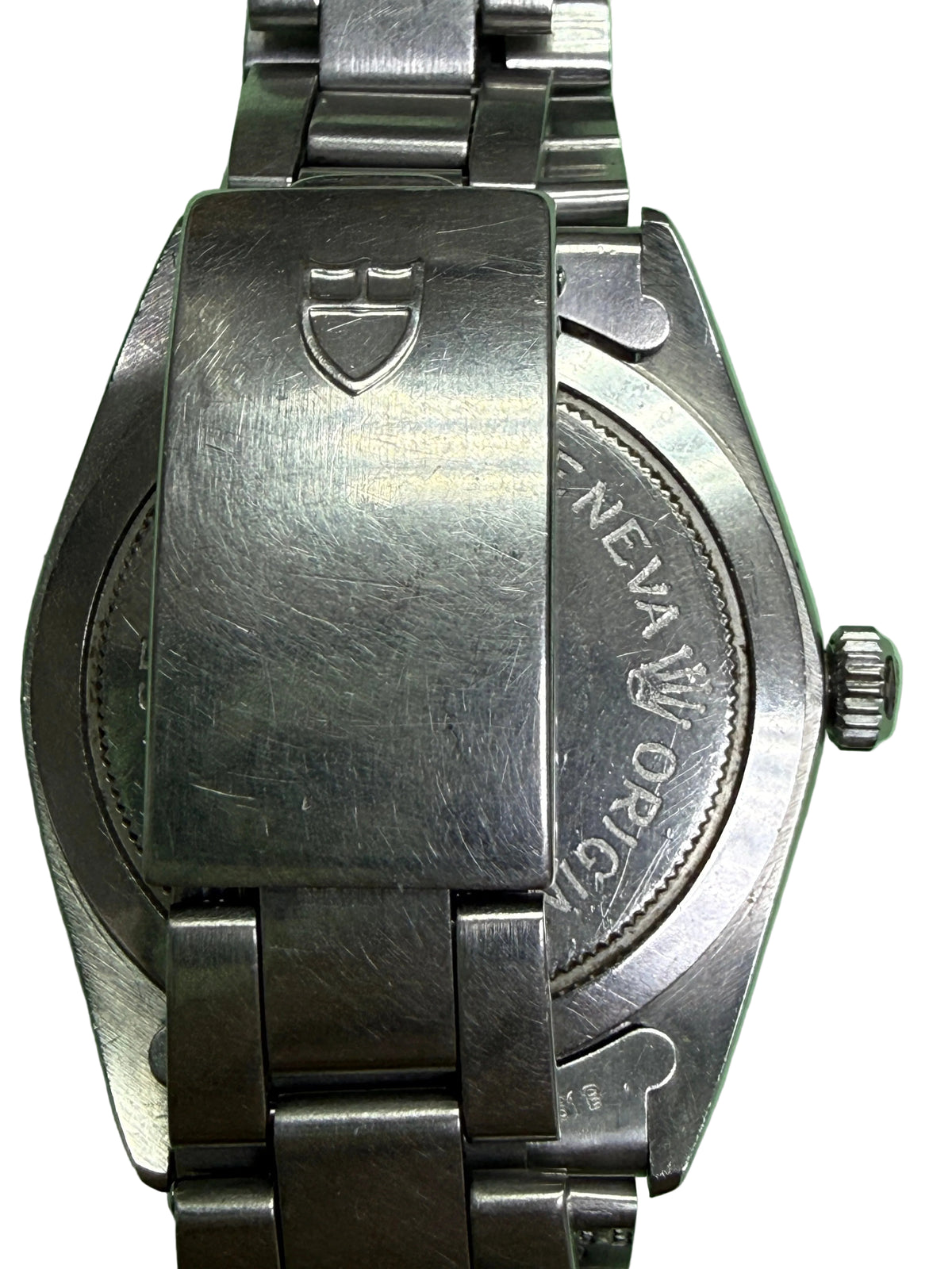 ⁠[立體大花・勞底勞把] 1960s Tudor Oyster 7984 帝舵大玫瑰手動機械錶 ETA 1156 箭頭釘 配7835鋼帶⁠