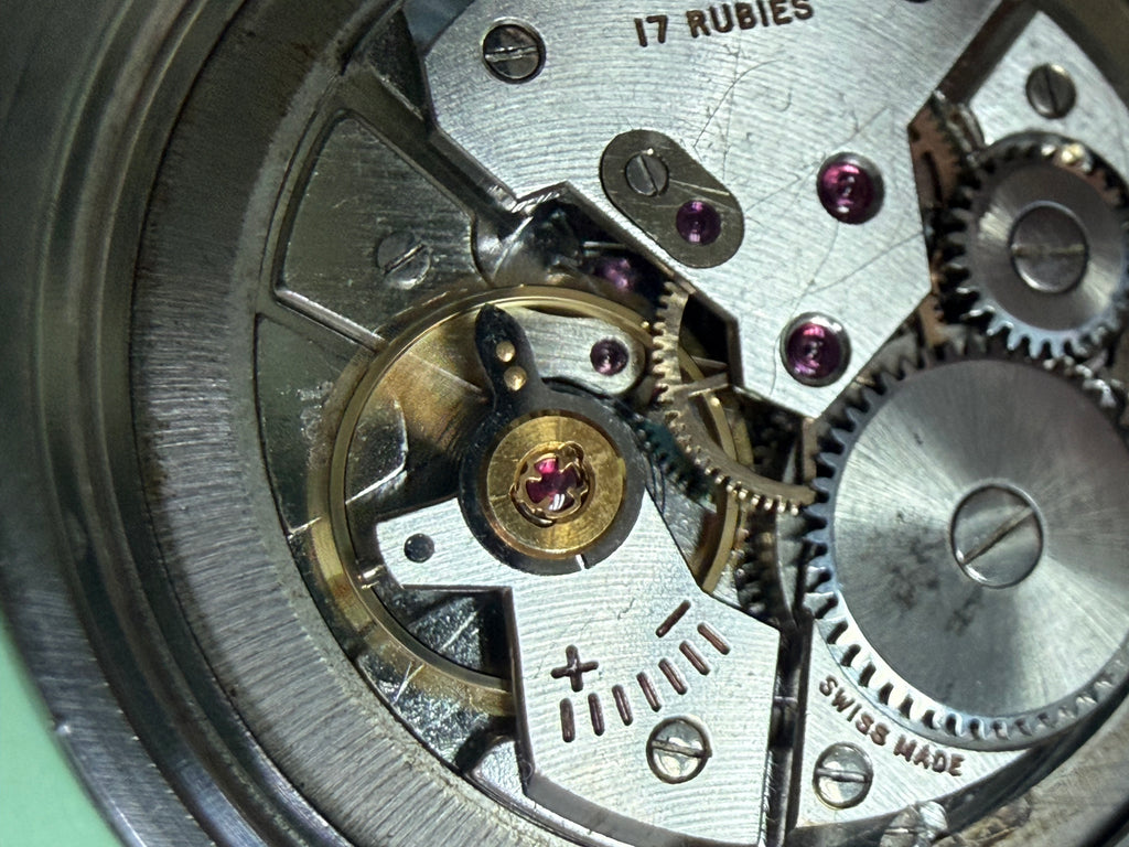 ⁠[立體大花・勞底勞把] 1960s Tudor Oyster 7984 帝舵大玫瑰手動機械錶 ETA 1156 箭頭釘 配7835鋼帶⁠