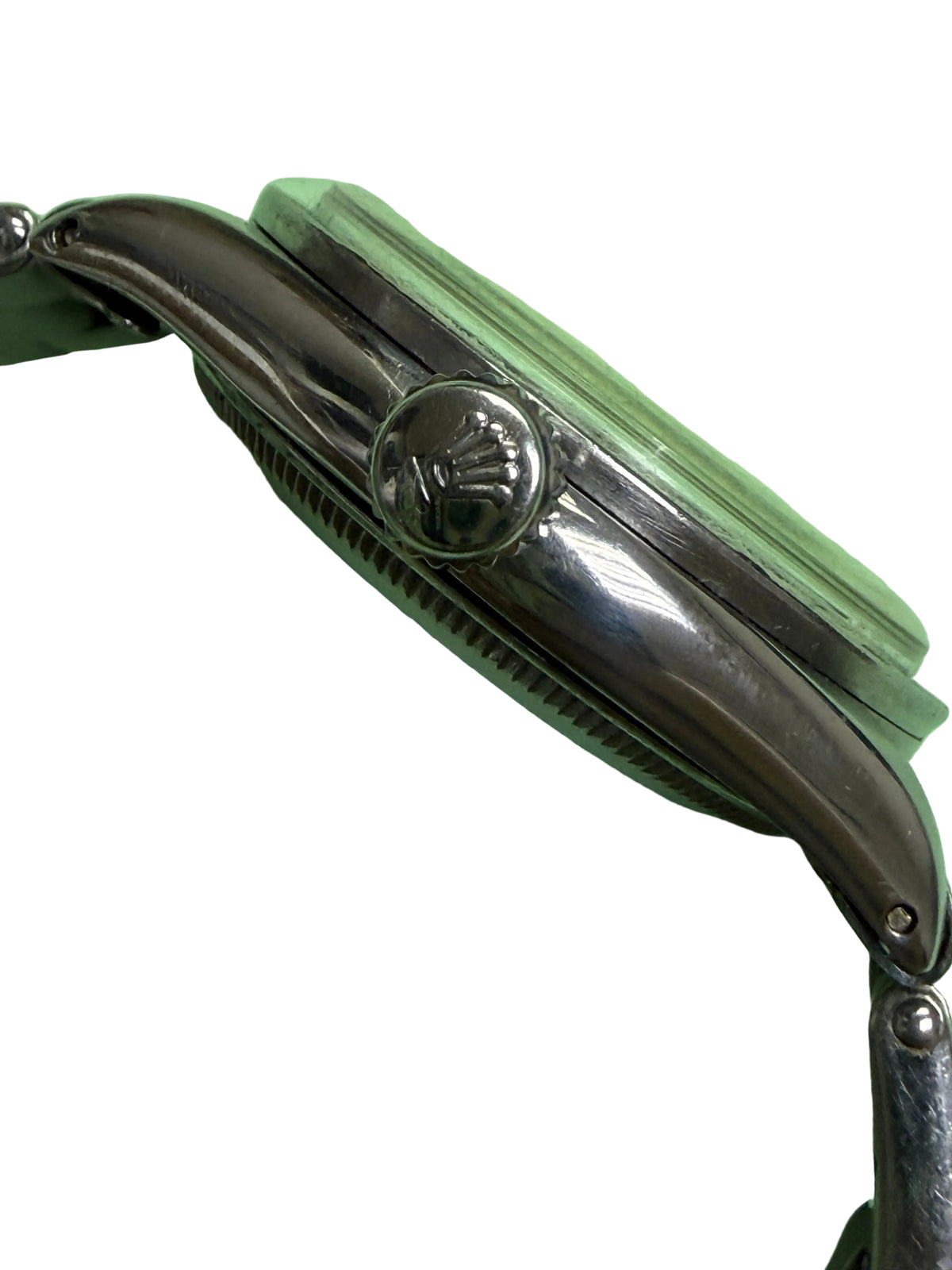 ⁠Rolex 6569 Oyster Perpetual 1950年代 古董勞力士 1030 蝴蝶陀 原裝 7205/6635 伸縮鉚釘帶 34.5mm 中古名錶⁠