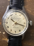 ⁠【已售典藏 SOLD OUT】Talisman 耶路撒冷聖城紀念錶 瑞士原廠 FHF 64 機芯 古希伯來字母時標 七分支金燭台⁠