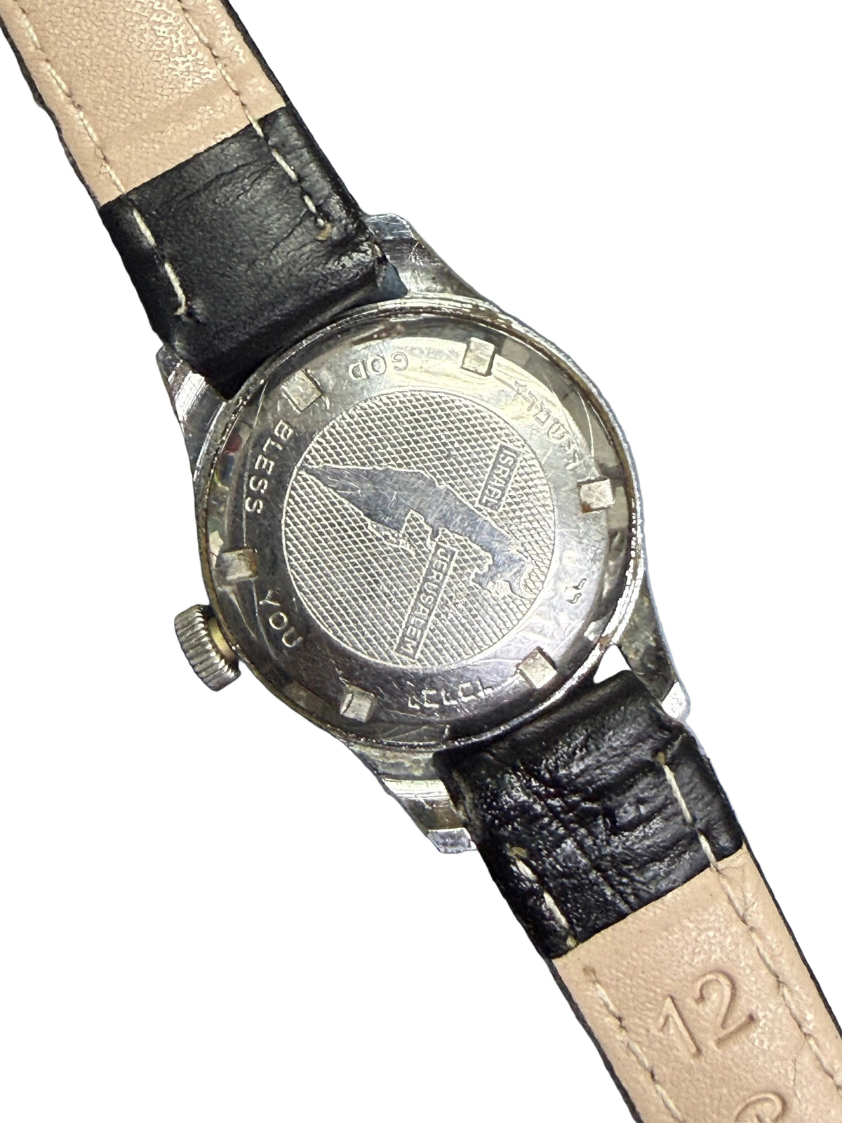 ⁠【已售典藏 SOLD OUT】Talisman 耶路撒冷聖城紀念錶 瑞士原廠 FHF 64 機芯 古希伯來字母時標 七分支金燭台⁠