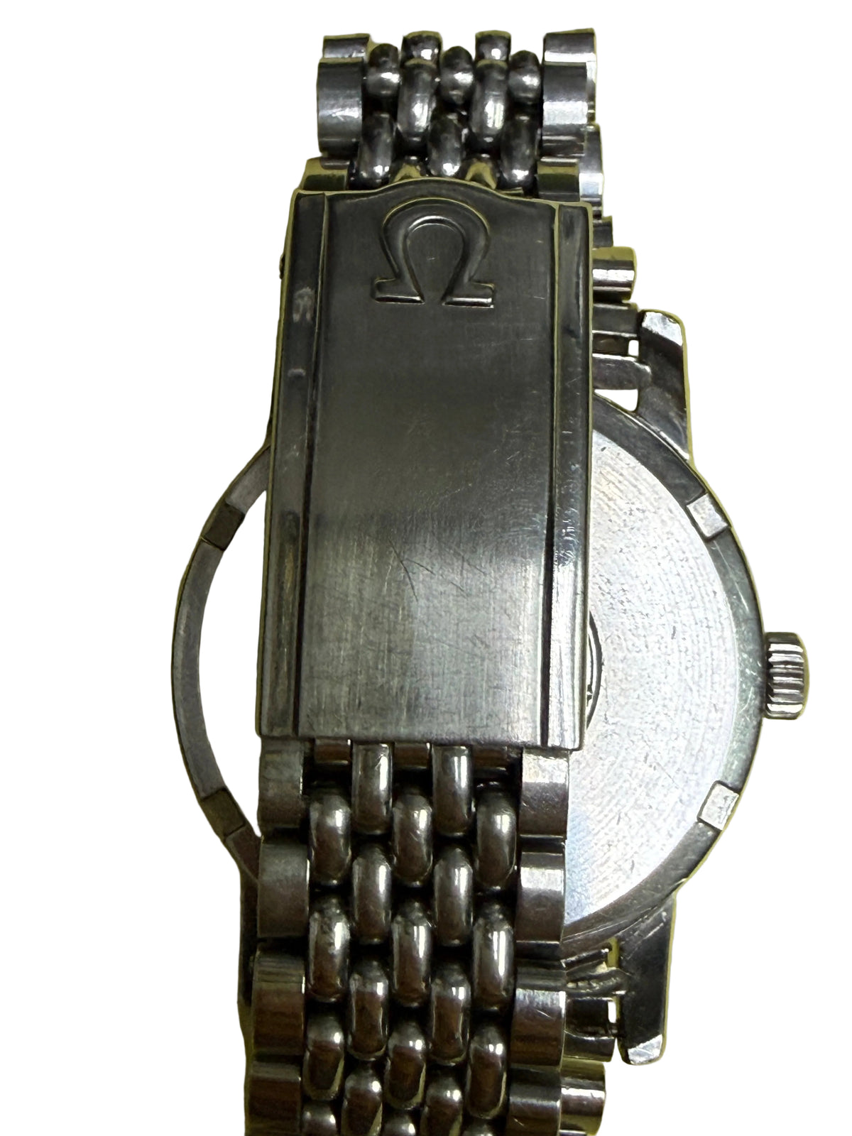 ⁠【全原裝米粒鋼帶・紅銅名芯】1960s 瑞士歐米茄 Omega Seamaster 海馬 Cal.610 手動機械錶 32.5mm 銀幕拉絲面⁠