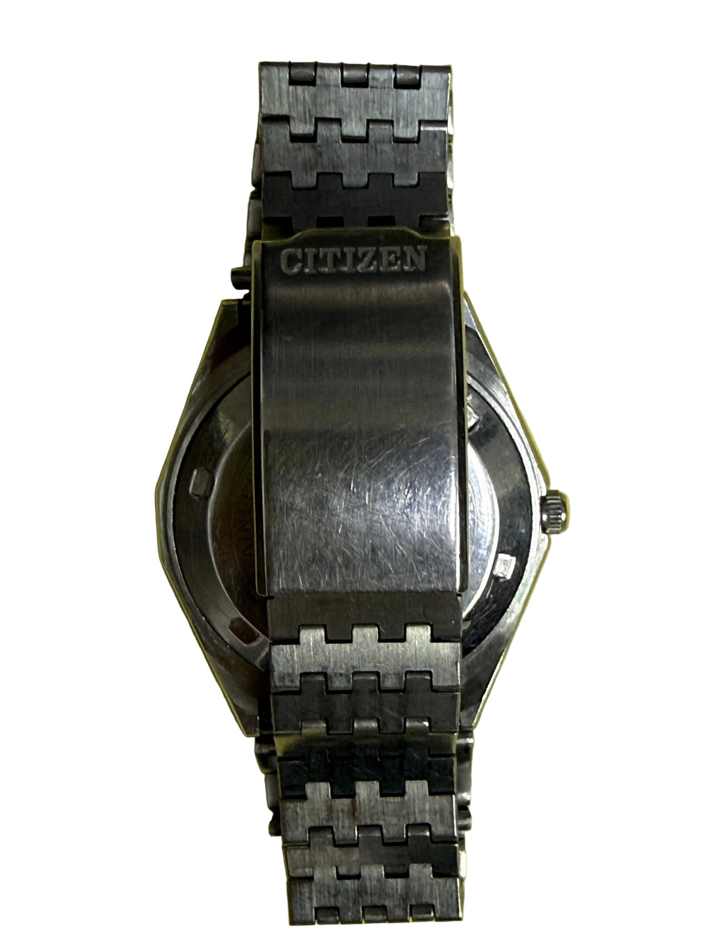Citizen Eagle 7 星辰飛鷹 1970年代 八角形錶殼 藍面紅心 原廠 8200A 自動機芯 坦克帶 日本中古機械錶⁠