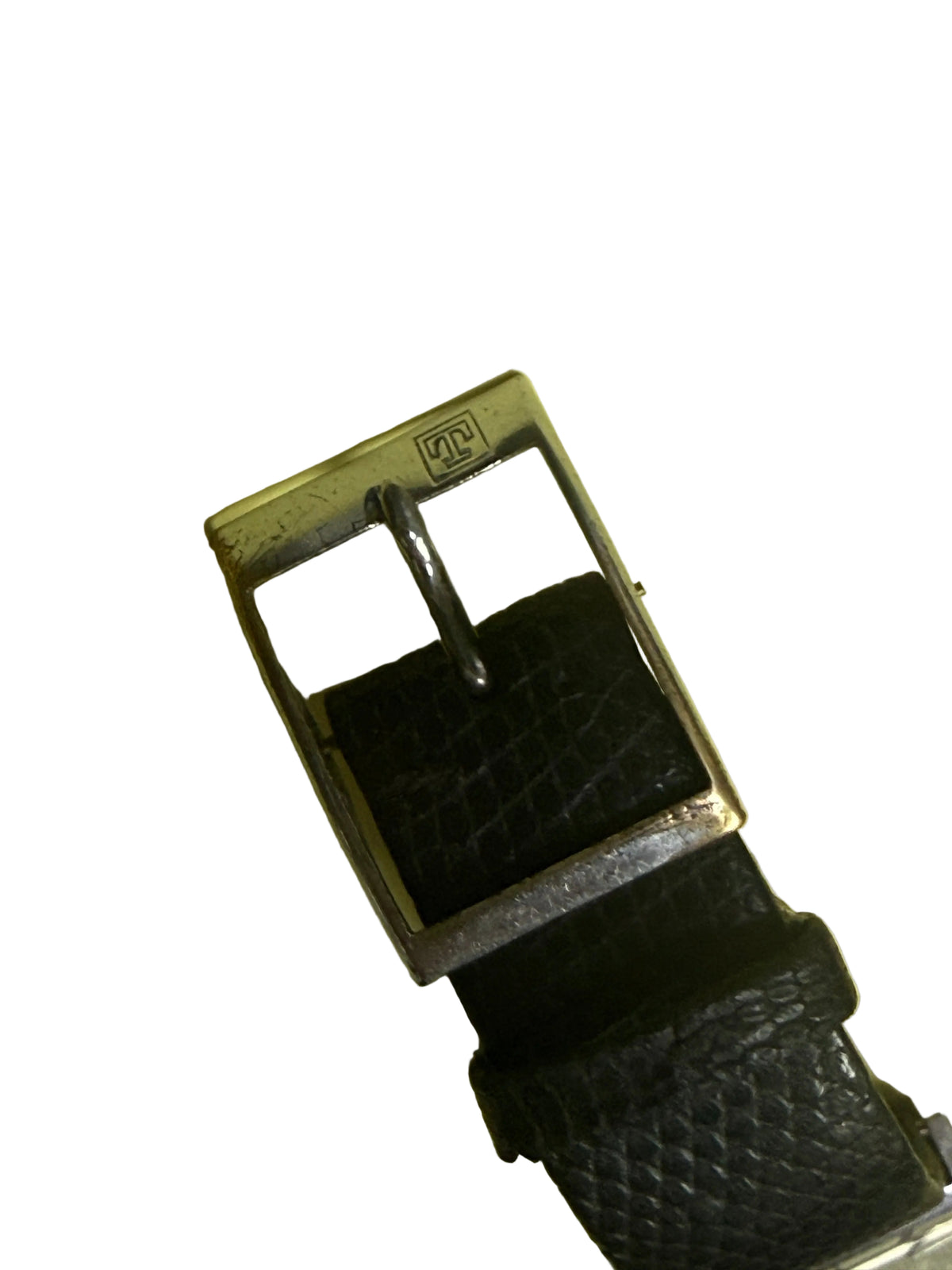 ⁠【極致7mm超薄・自產Cal.709-2名芯】1970s 瑞士天梭 Tissot Stylist 正裝包浩斯方形手上鏈腕錶 27mm 原裝T標把的 原配黑色蜥蜴皮帶
