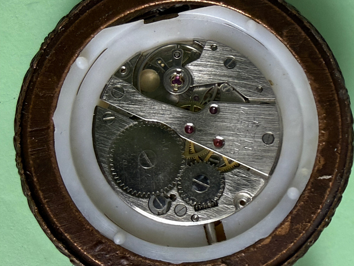 【時代藏品・包洗油秒殺】毛澤東誕辰一百週年紀念 雙蓋獵錶 42mm 手動上鏈懷錶（17鑽機芯／工坊深層保養／附原裝吊鏈）