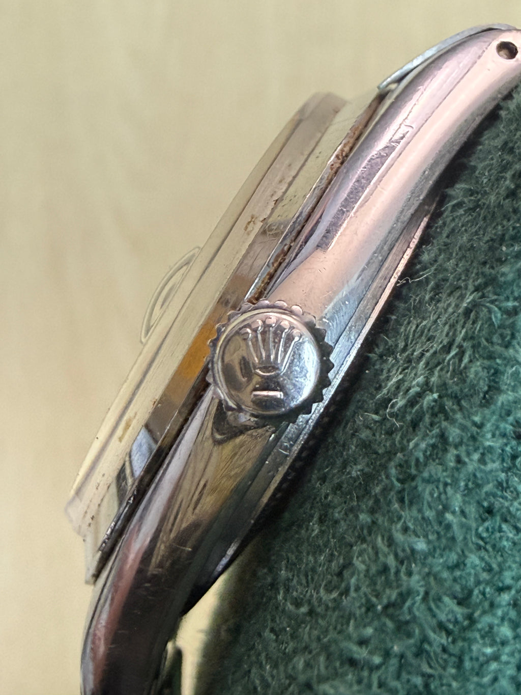 [古董收藏] Vintage Tudor Prince Oysterdate 7966「大花」- 原裝立體大花盤 / Rolex 7205 鉚釘鋼帶 / ETA 2462 自動機芯