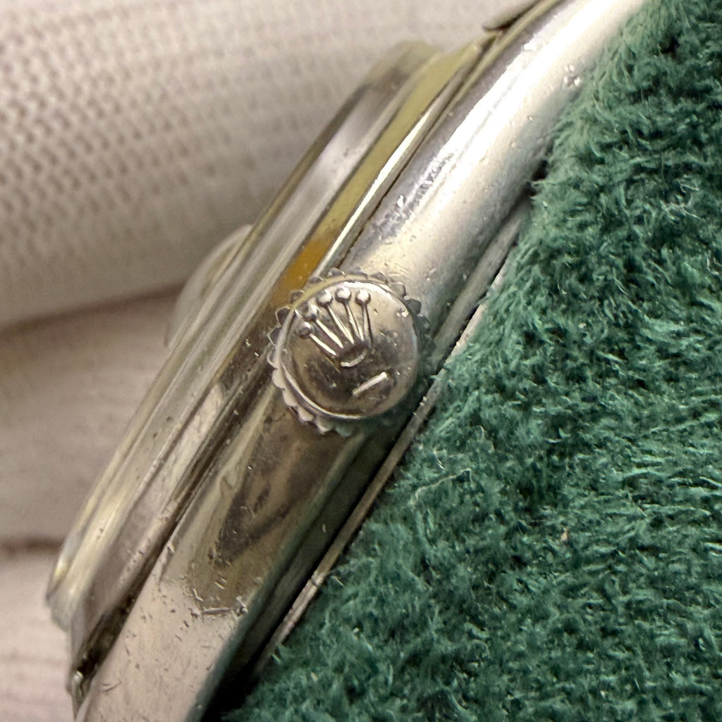 [古董收藏] Vintage Tudor Prince Oysterdate 7966「大花」- 原裝立體大玫瑰盤 / Rolex 7835 原裝扣（代用帶） / ETA 2462 自動名機