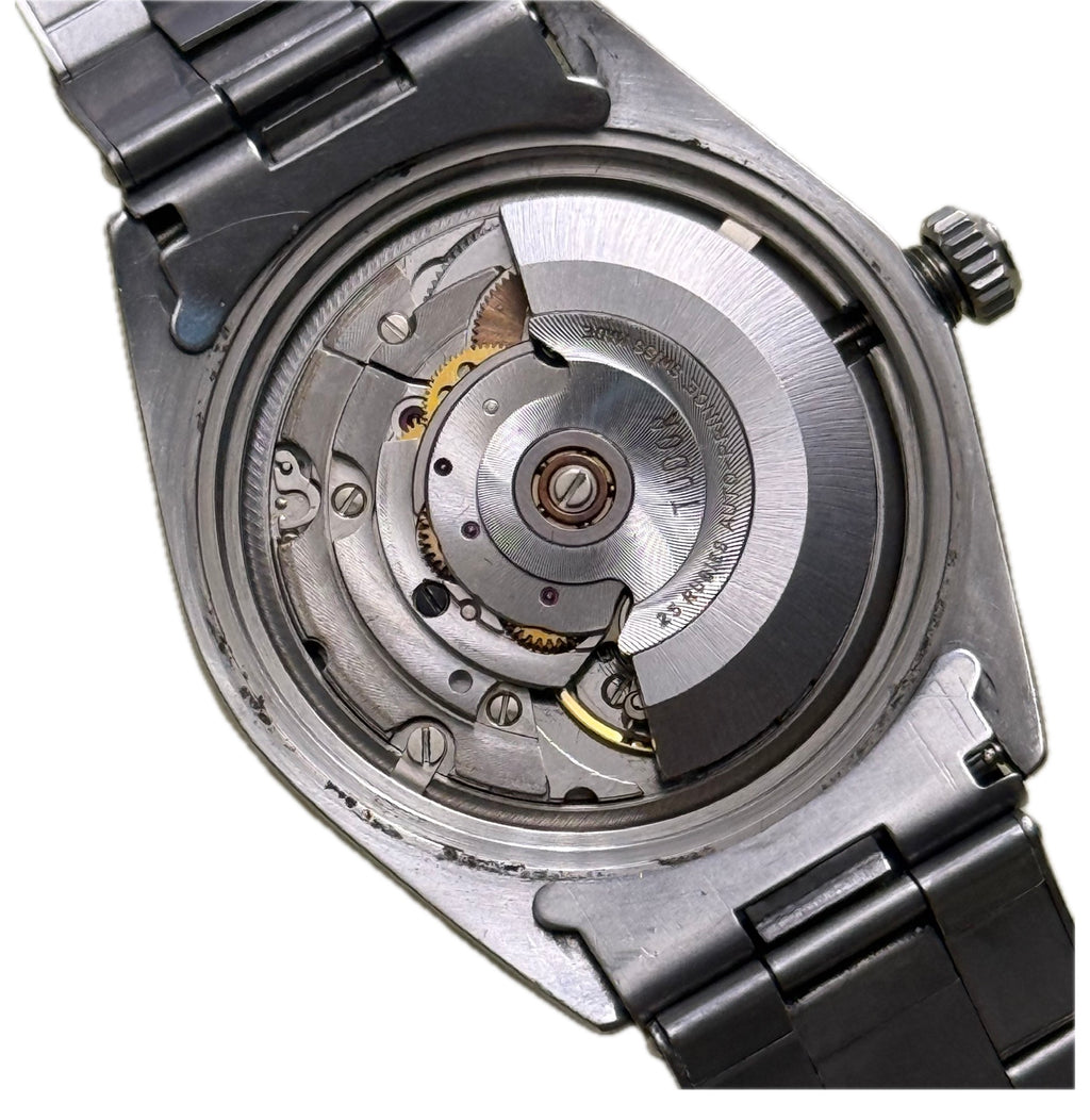 [帝舵入門] Vintage Tudor Prince Oysterdate 90520 - 斯文銀白拉絲面 / Rolex 鎖霸底蓋 / 高頻 ETA 2784 自動機芯