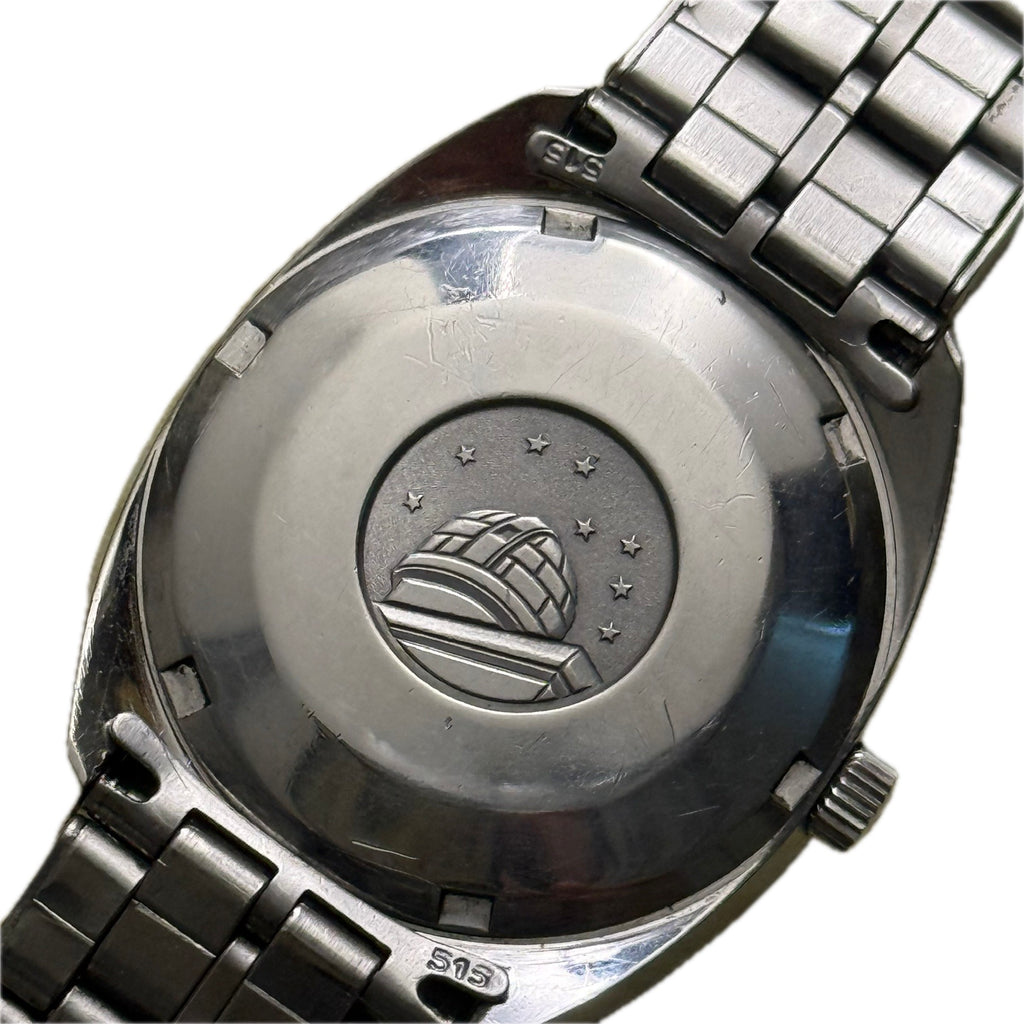 [星座頂級重器] Vintage Omega Constellation 鮑魚雙曆 - 原裝無翻寫麻布面盤 / Cal. 751 天文台紅銅機芯 / 原裝彈弓五珠鋼帶